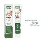 Dog Toothpaste,Beef Flavor Vanilla Flavor Cat Toothpaste Pet Oral Hygiene Products Toothpaste for Both Cats and Dogs for Puppy