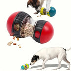 Interactive dog snack dispenser toy, suitable for all types of slow feeders, plastic pet toys, bringing fun and healthy eating